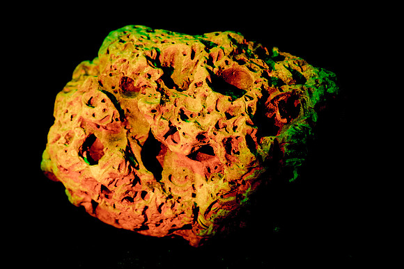 Marine eroded basalt